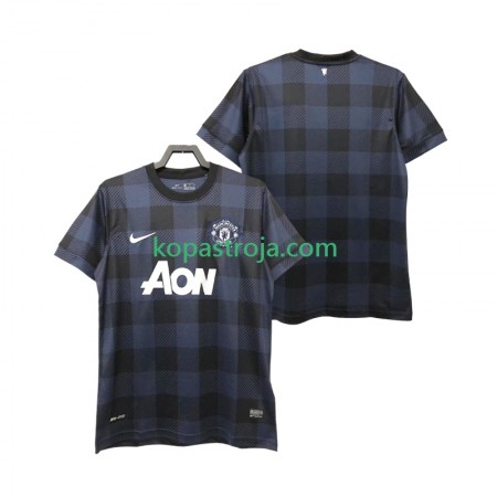 Billiga Fotbollströjor Manchester United 2013 2014 Retro Borta tröja Kortärmad
